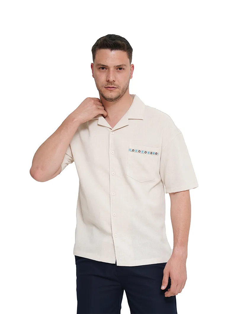 Chemise à manches courtes